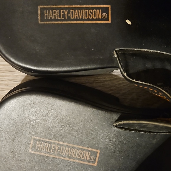 Harley Davidson Sandals Like New Size 8M - Picture 4 of 16
